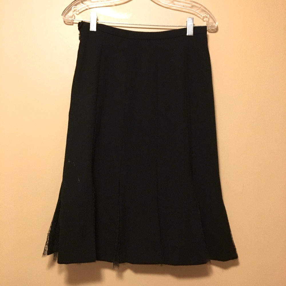Paule Vasseur Collection Women’s Skirt Suit Black Size 6